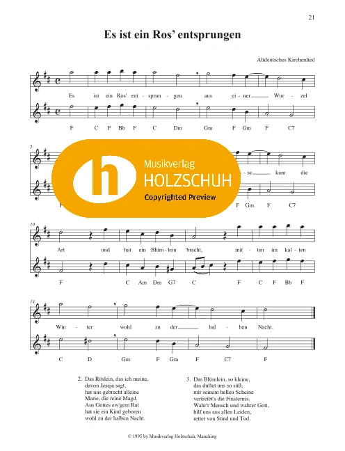 Es ist ein Ros entsprungen